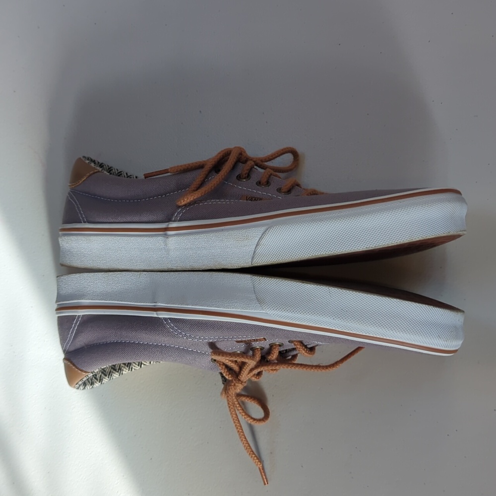Vans, Era 59 Gray/Chevron Tie Sneakers. Size 12 - Picture 6 of 8